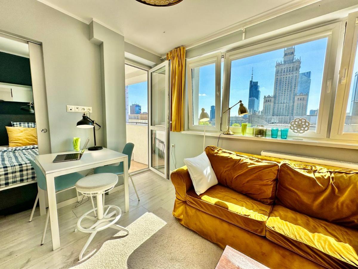 Ferienwohnung Gold 2 King Size Bed, Metro X2 Free Wifi, 50'Tv Netflix, Hbo, Appletv+ Warschau Exterior foto