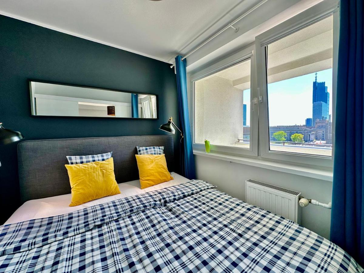 Ferienwohnung Gold 2 King Size Bed, Metro X2 Free Wifi, 50'Tv Netflix, Hbo, Appletv+ Warschau Exterior foto