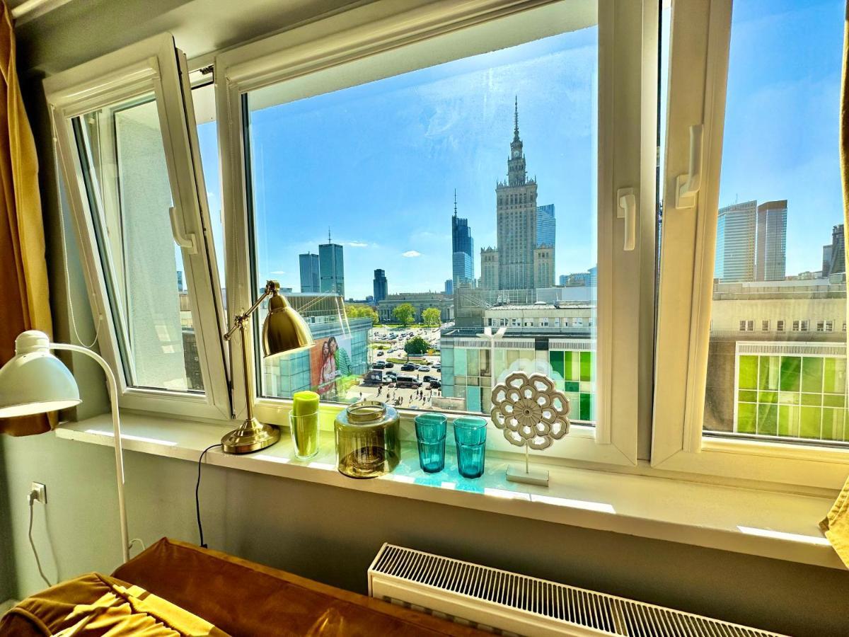 Ferienwohnung Gold 2 King Size Bed, Metro X2 Free Wifi, 50'Tv Netflix, Hbo, Appletv+ Warschau Exterior foto