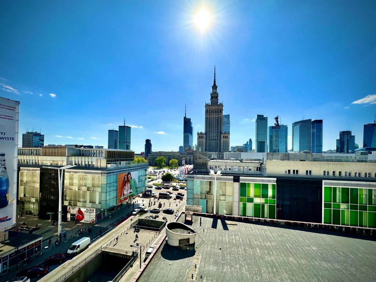 Ferienwohnung Gold 2 King Size Bed, Metro X2 Free Wifi, 50'Tv Netflix, Hbo, Appletv+ Warschau Exterior foto